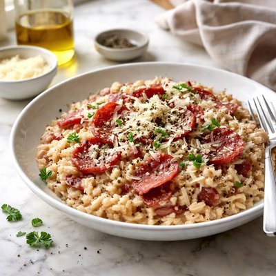 Image of Italian Salami Risotto