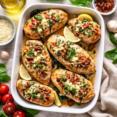 Image of Italian Sausage Chicken Breasts