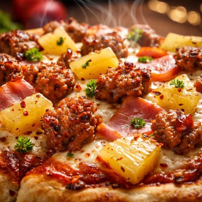 Image of Italian Sausage Hawaiian