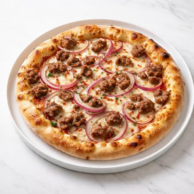 Image of Italian Sausage Onion Pizza