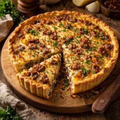 Image of Italian Sausage Potato Quiche 5fix