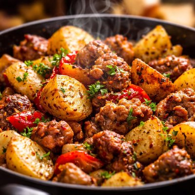 Image of Italian Sausage Potatoes