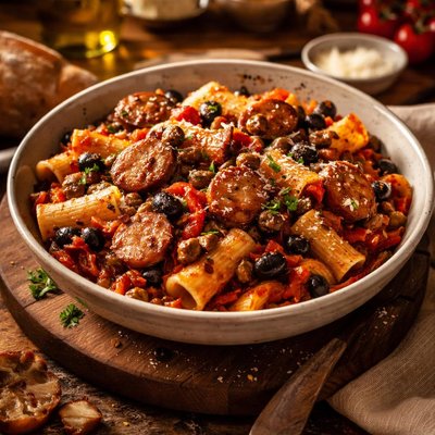 Image of Italian Sausage Puttanesca