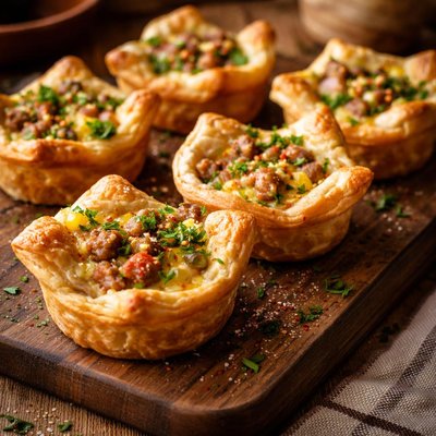 Image of Italian Sausage Quiche Cups
