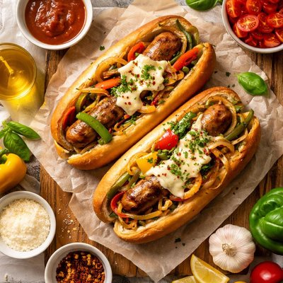 Image of Italian Sausage Sandwich