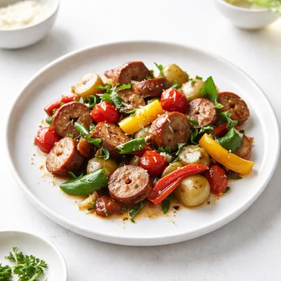 Image of Italian Sausage Skillet Dinner