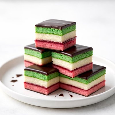 Image of Italian Seven Layer Cookies Tricolores