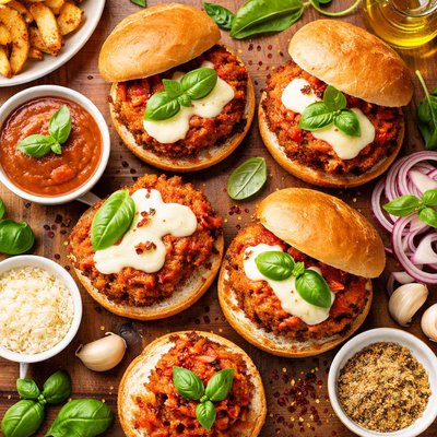 Image of Italian Shake N Bake Burgers