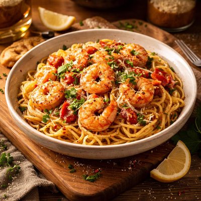 Image of Italian Shrimp N Pasta