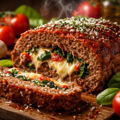 Image of Italian Stuffed Meatloaf