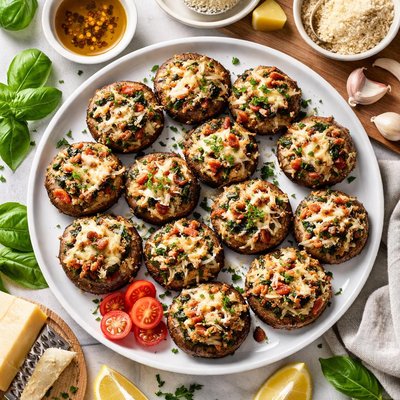 Image of Italian Stuffed Mushrooms