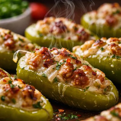 Image of Italian Stuffed Pepperoncinis