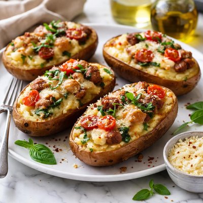 Image of Italian Stuffed Potatoes