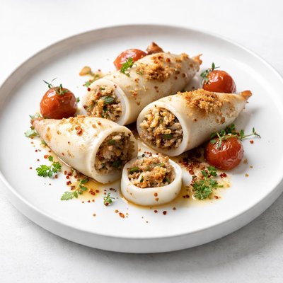 Image of Italian Stuffed Squid Hoods