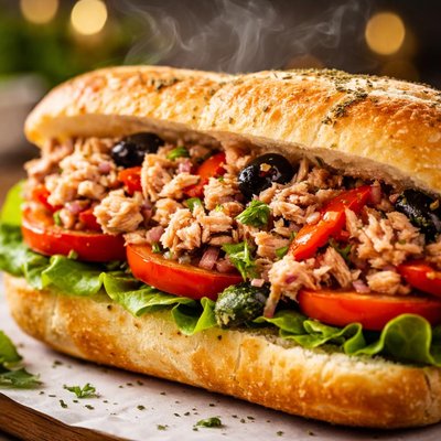 Image of Italian Stuffed Tuna Sandwich Ww