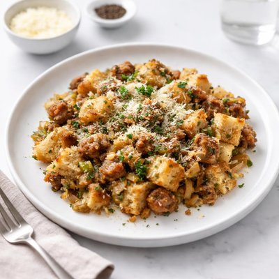 Image of Italian Stuffing with Sausage and Parmesan