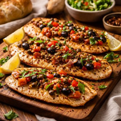 Image of Italian Style Broiled Tilapia