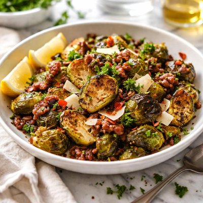 Image of Italian Style Brussels Sprouts