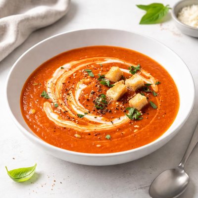 Image of Italian Style Creamy Tomato Soup