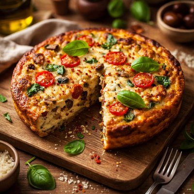 Image of Italian Style Crustless Quiche