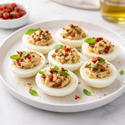 Image of Italian Style Deviled Eggs
