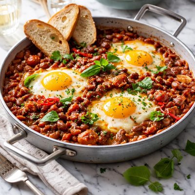 Image of Italian Style Huevos Rancheros Ragu