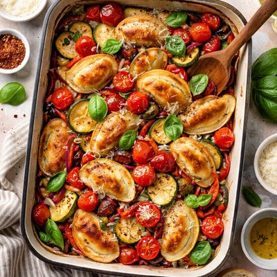 Image of Italian Style Roasted Pierogies