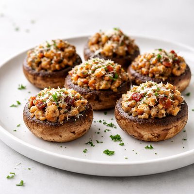 Image of Italian Style Stuffed Mushrooms