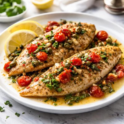 Image of Italian Style Tilapia Fillets