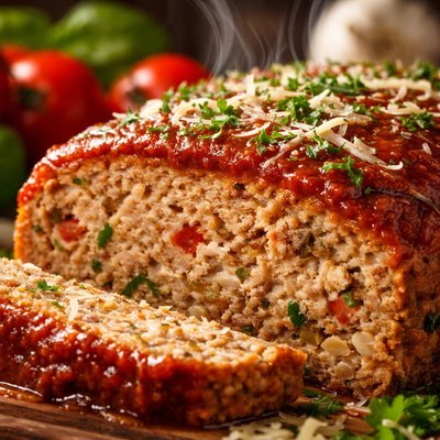 Image of Italian Style Turkey Meatloaf
