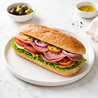 Image of Vegan Italian Sub Sandwich