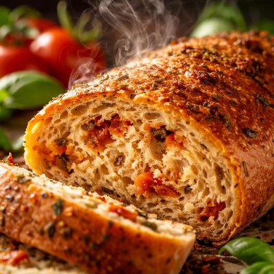 Image of Italian Tomato Herb Bread