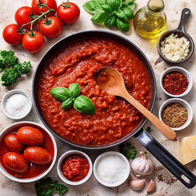 Image of Italian Tomato Sauce Frugal Gourmet