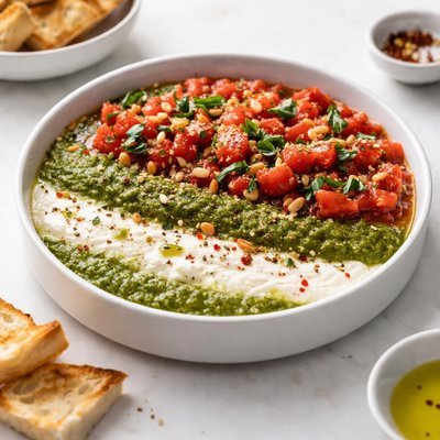 Image of Italian Tricolor Layered Dip