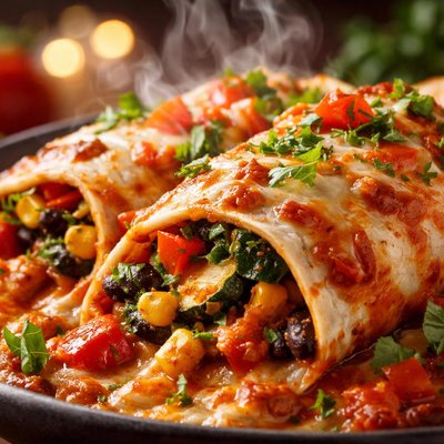 Image of Italian Vegetable Enchiladas