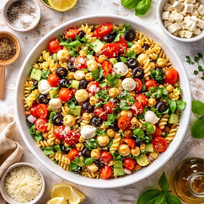Image of Italian Vegetable Pasta Salad