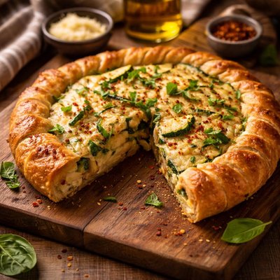 Image of Italian Zucchini Crescent Pie
