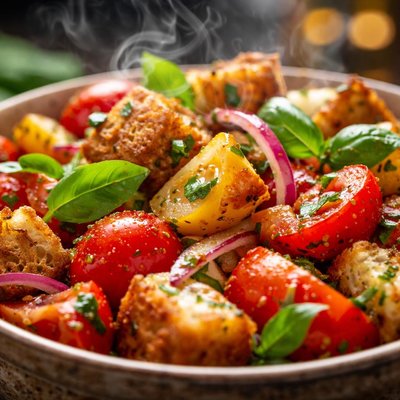Image of Italiantomato Bread Salad