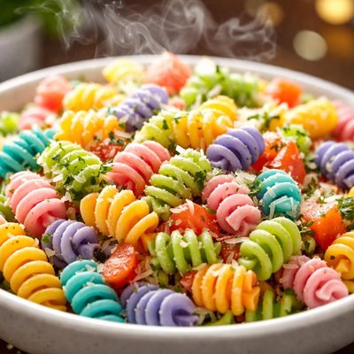 Image of Itsy Bitsy Teeny Weeny Colored Polka Dot Rotini