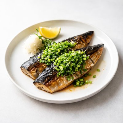 Image of Izakaya Sakura Broiled Saba with Green Onion Sauce