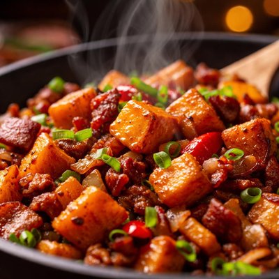 Image of Jack Daniels Sweet Potato Hash