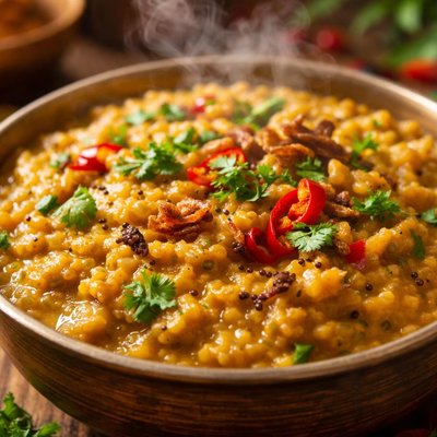 Image of Jaipur Style Quick and Easy Mung Dal