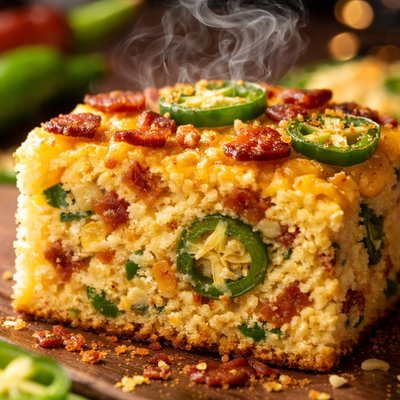 Image of Jalapeno Bacon Cornbread