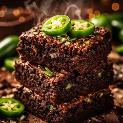 Image of Jalapeno Brownies
