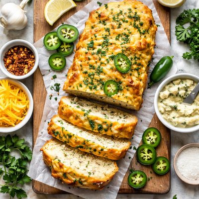 Image of Jalapeno Cheese Herb Bread