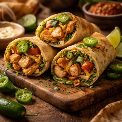 Image of Jalapeno Chicken Wraps
