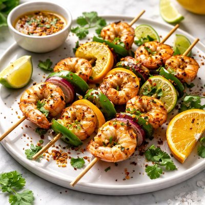 Image of Jalapeno Citrus Shrimp Kebabs
