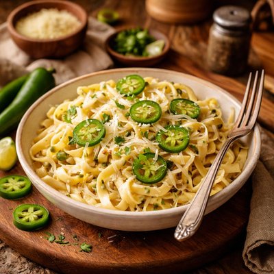 Image of Jalapeno Cream Sauce for Pasta