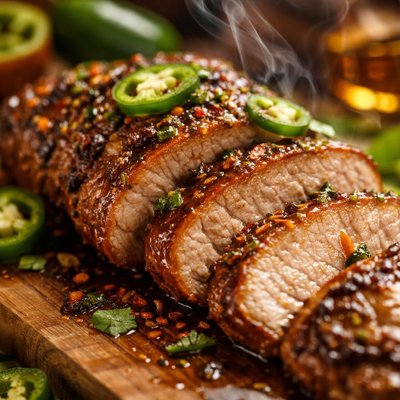 Image of Jalapeno Honey Pork Tenderloin