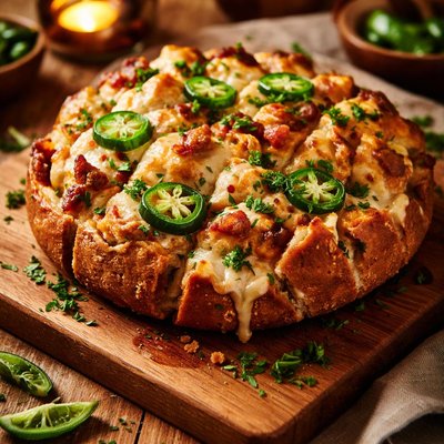 Image of Jalapeno Popper Pull Apart Bread